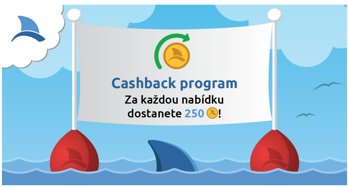 Od 1.1.2021 spouštíme Cashback program!