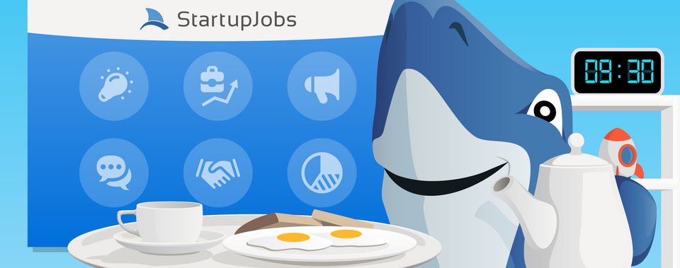 Přijďte za námi na StartupJobs snídani!